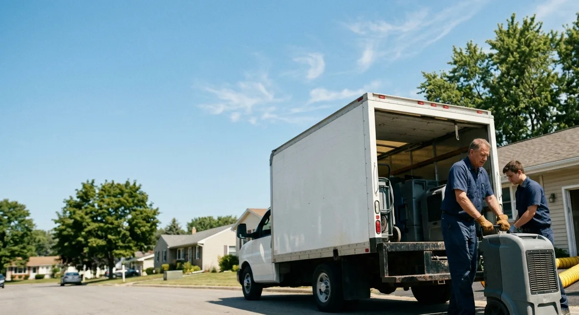 Water Damage Cleanup in Uniontown, OH near me